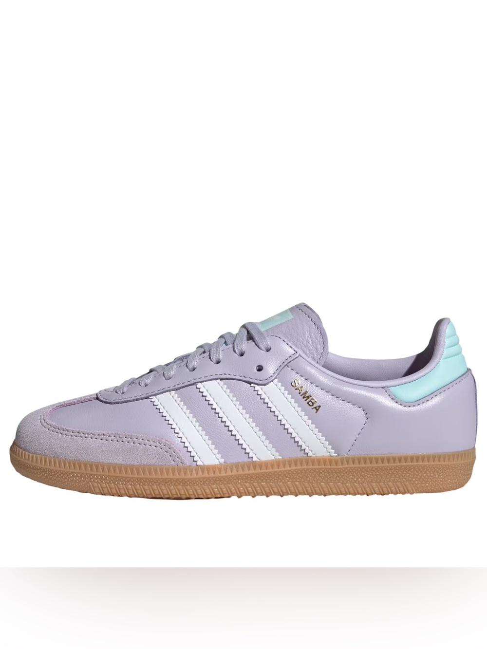 adidas Samba OG 'Silver Dawn White Aqua' - Picture 4 of 8